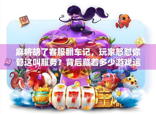 麻将胡了客服翻车记，玩家怒怼你管这叫服务？背后藏着多少游戏运营的盲区？