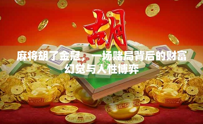麻将胡了金冠，一场赌局背后的财富幻觉与人性博弈