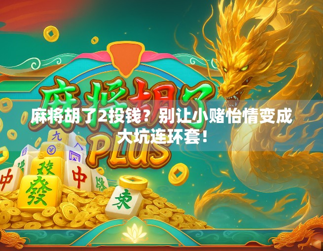 麻将胡了2投钱？别让小赌怡情变成大坑连环套！