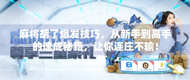 麻将胡了爆发技巧，从新手到高手的速成秘籍，让你连庄不输！